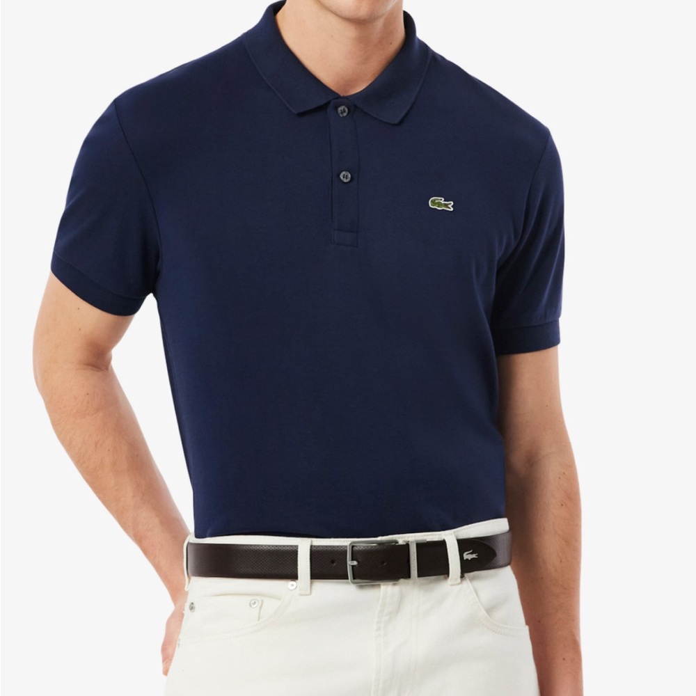 Lacoste Men's Dark Blue Polo Shirt
